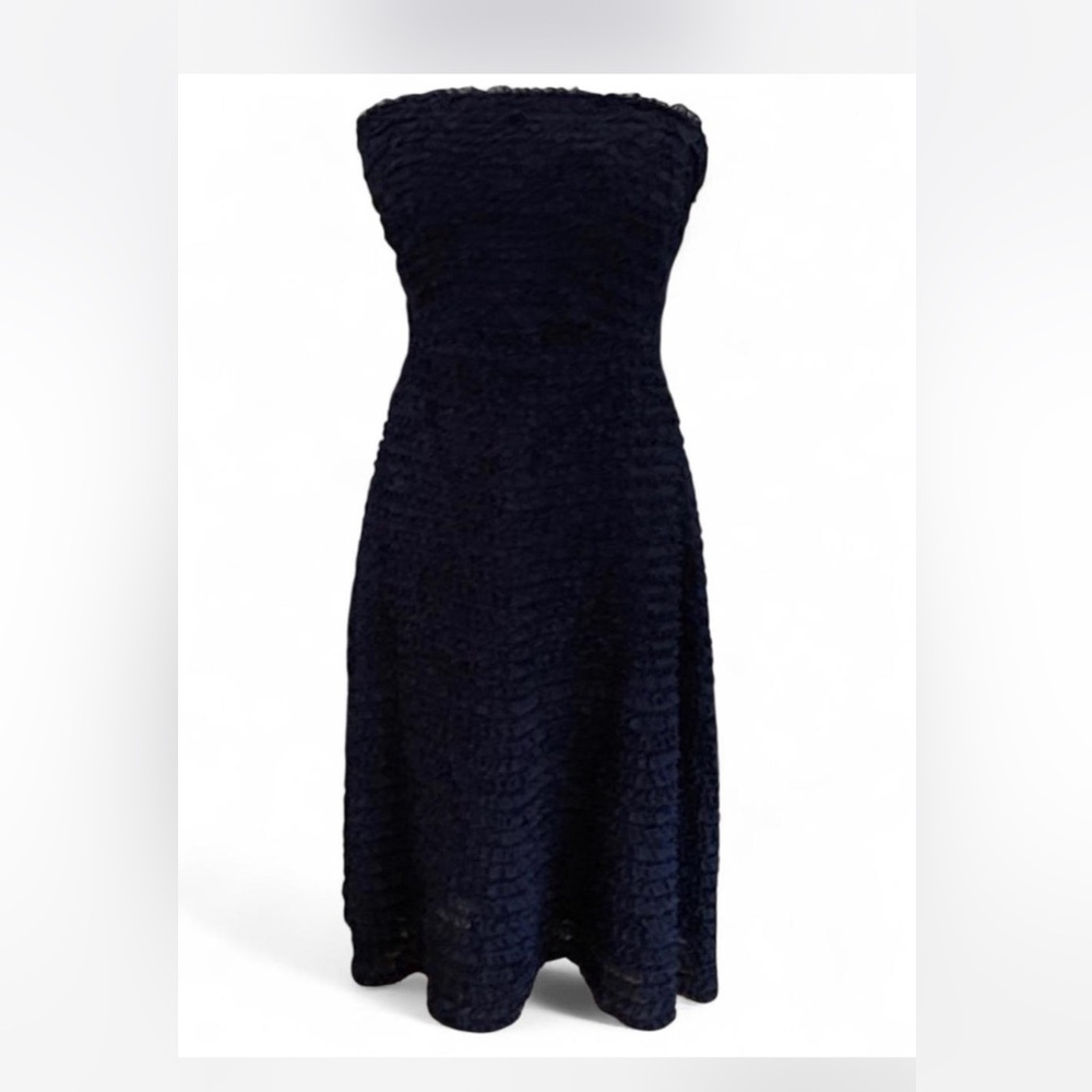 J.Crew Elegant Navy Sleeveless Dress